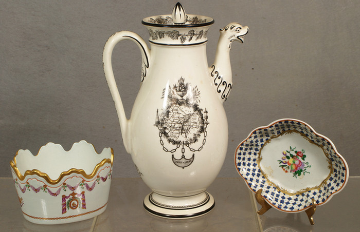 Mottahedeh creil coffee pot approx 3de3f