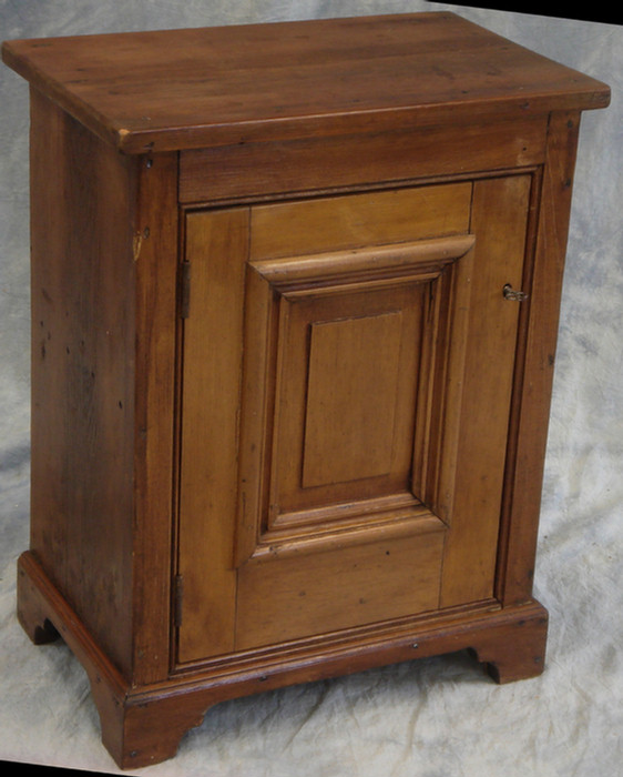 Pine counter top cupboard with