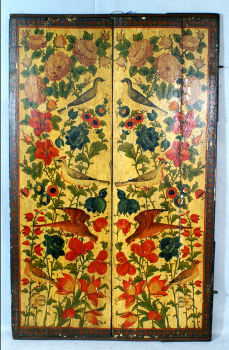 Continental painted panel probably 3df6c