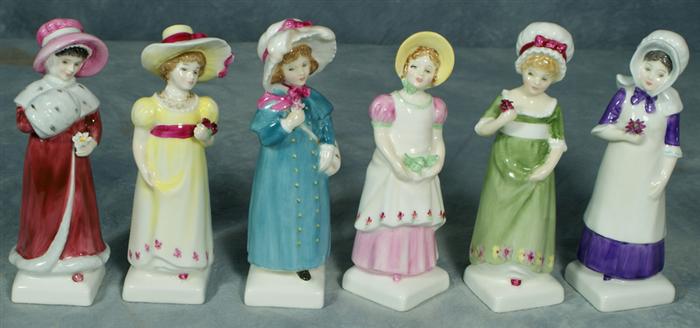 Six Royal Doulton figurines, HN