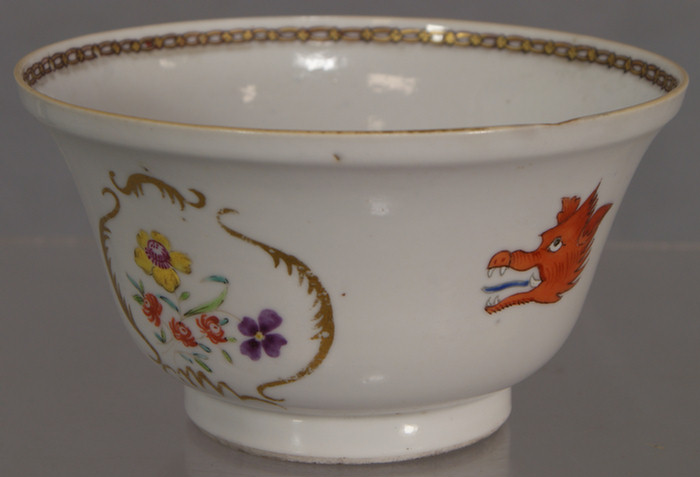 Chinese Export waste bowl, from the