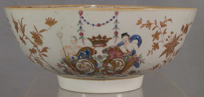 Chinese Export Punch Bowl European 3dc8f