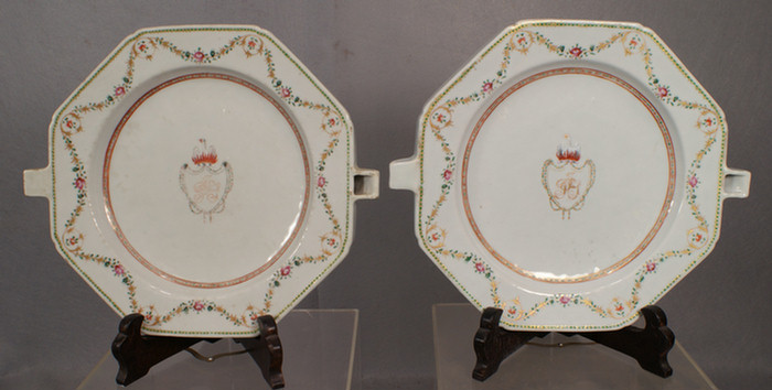 Pr of Chinese Export porcelain 3dcca
