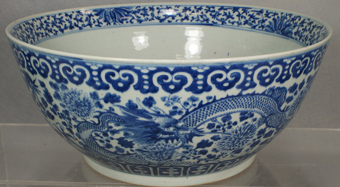 Chinese Export porcelain blue and 3dcd6