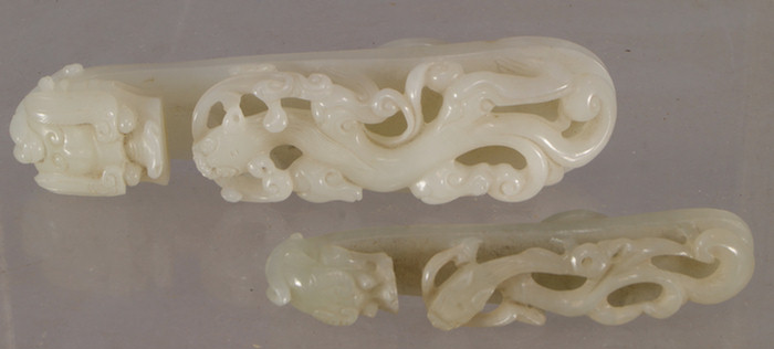 2 Chinese carved hardstone jade 3dd6e