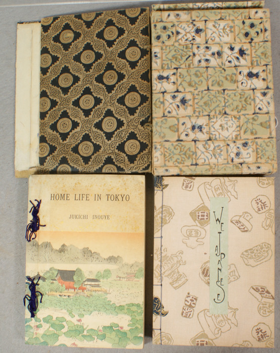 2 Japanese wood cut books Home 3dd9c