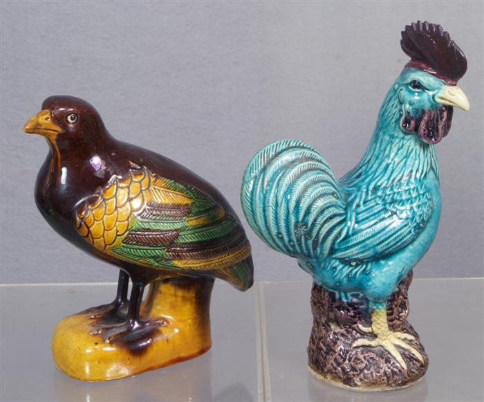 2 assorted Chinese animals a bird 3ddc3