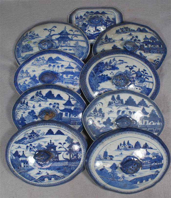 17 blue Chinese porcelain vegetable 3ddd2