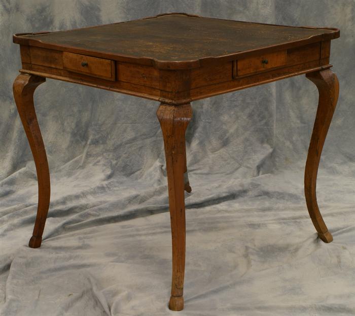 Louis XV style Franch gaming table,