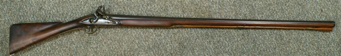 Full stock flintlock fowling shotgun,