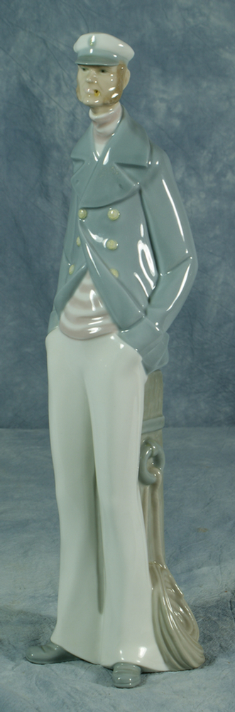 Lladro figurine of a sailor, missing