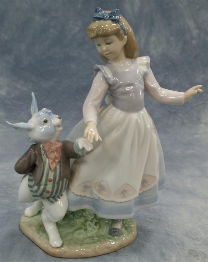 Lladro figurine Alice in Wonderland 3e049