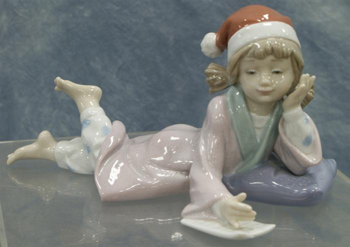 Lladro figurine Christmas wishes 3e053