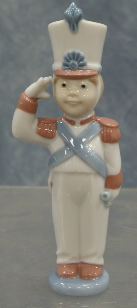 Lladro figurine, toy soldier ornament