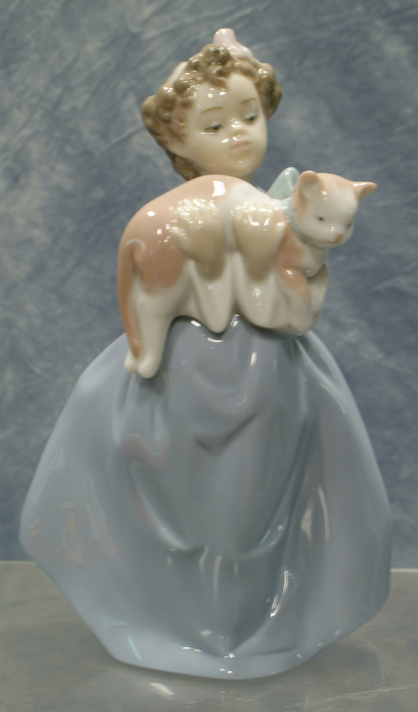 Lladro figurine My Chubby Kitty  3e058