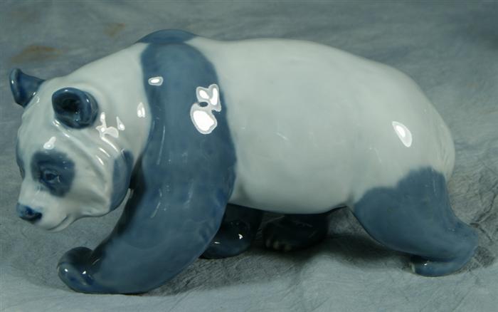 Royal Copenhagen panda figurine, no