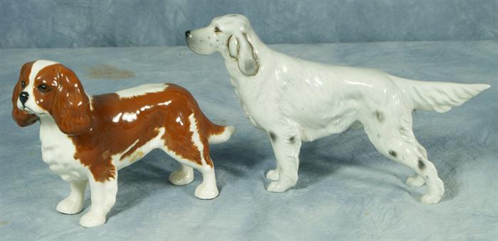 Two Beswick figurines brown spaniel 3e069