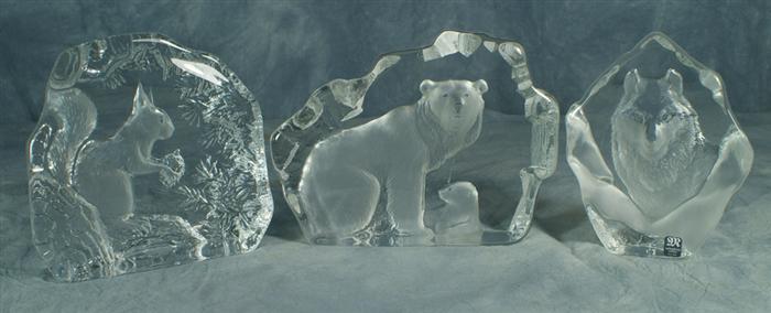 Three Malerias, Sweden crystal