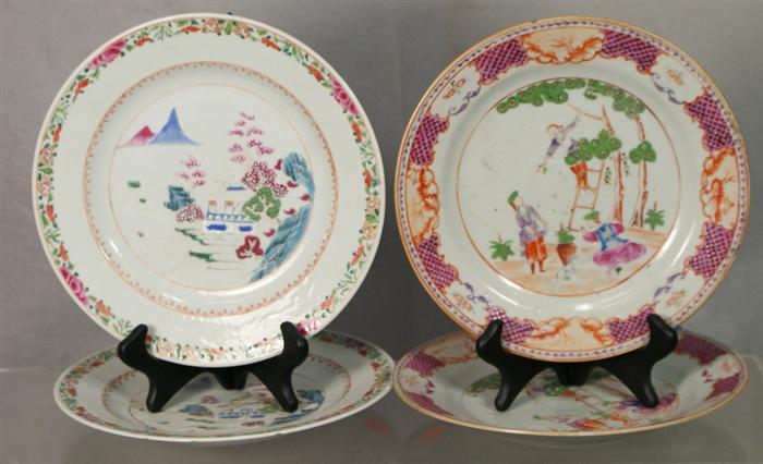2 pr 18th c Chinese Export porcelain 3e5b0