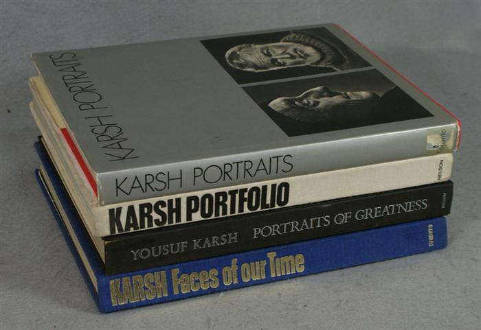  4 volumes on Yousuf Karsh Karsh 3e61e