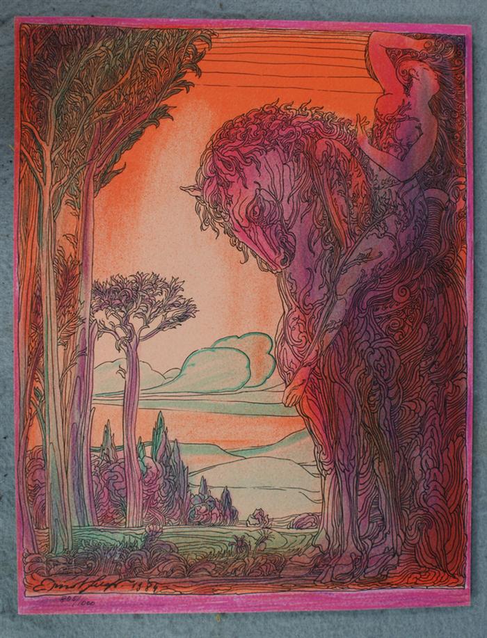 Ernst Fuchs,  20th century,  Austrian