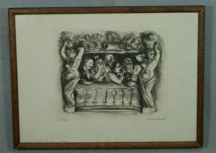 Reginald Marsh, American, 1898-1954,