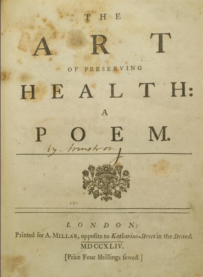 Armstrong, John, 1709-79 - The Art of