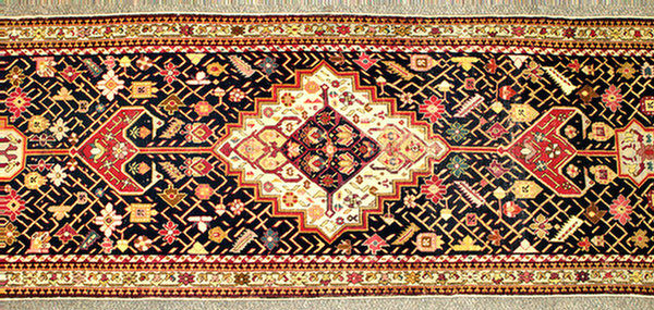 3 3 x 18 8 Caucasian rug one end 3e49c