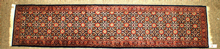 2.6 x 11.5 Hamadan rug  Estimate $200-400