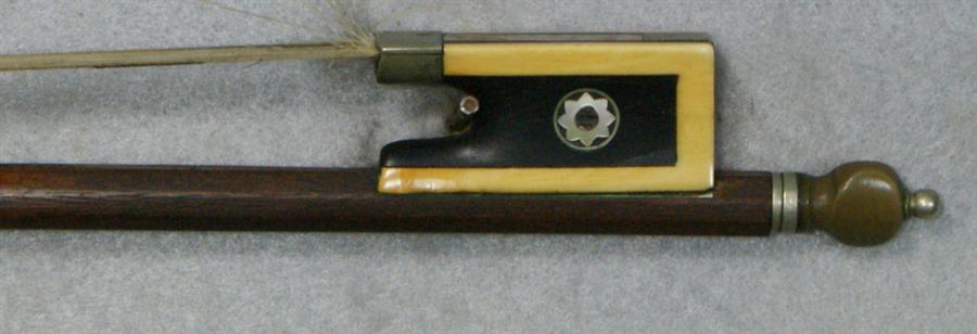 Unsigned violin bow, octagonal