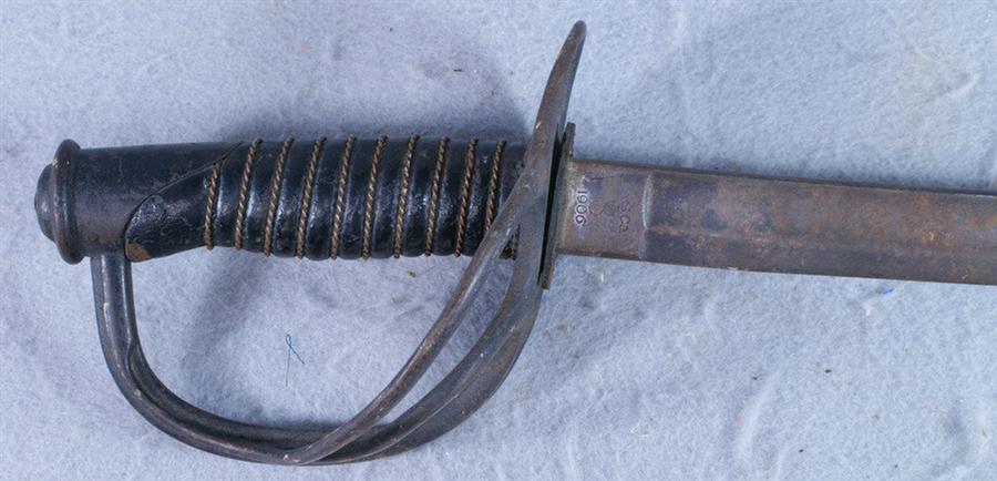 M1906 US Cavalry sword, AS Co, no scabbard,