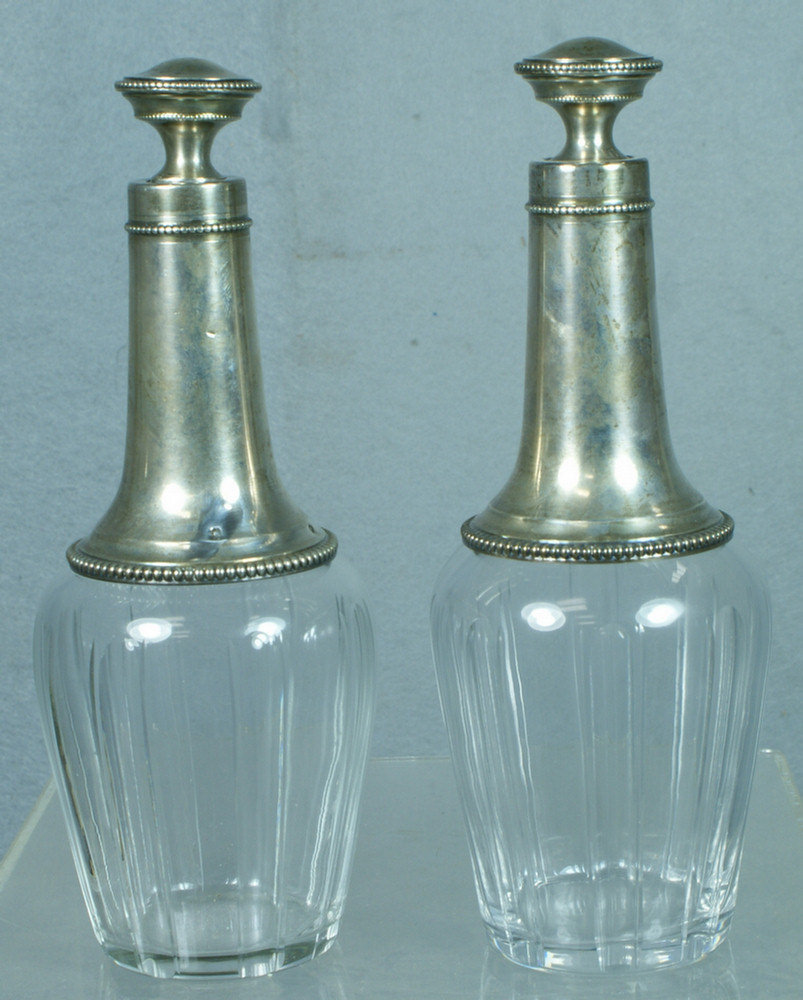 Pr French crystal scent bottles 3e4cd