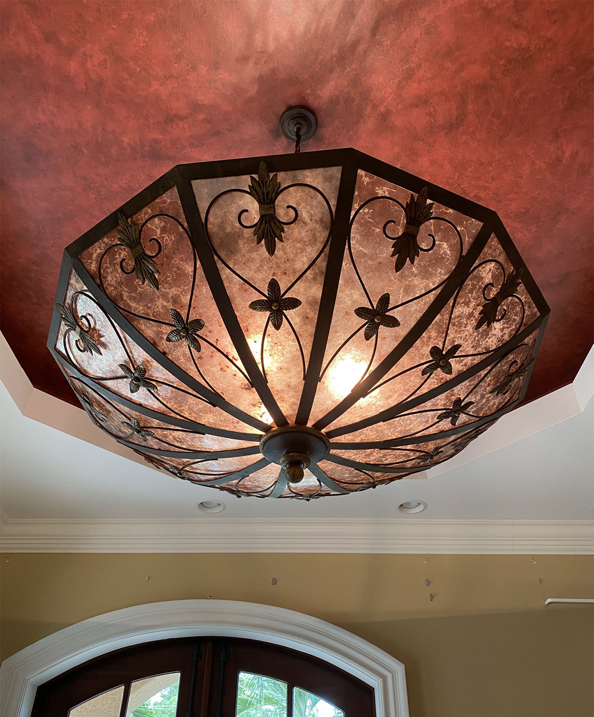 LARGE 12 PANEL HANGING DOME CEILING 274809