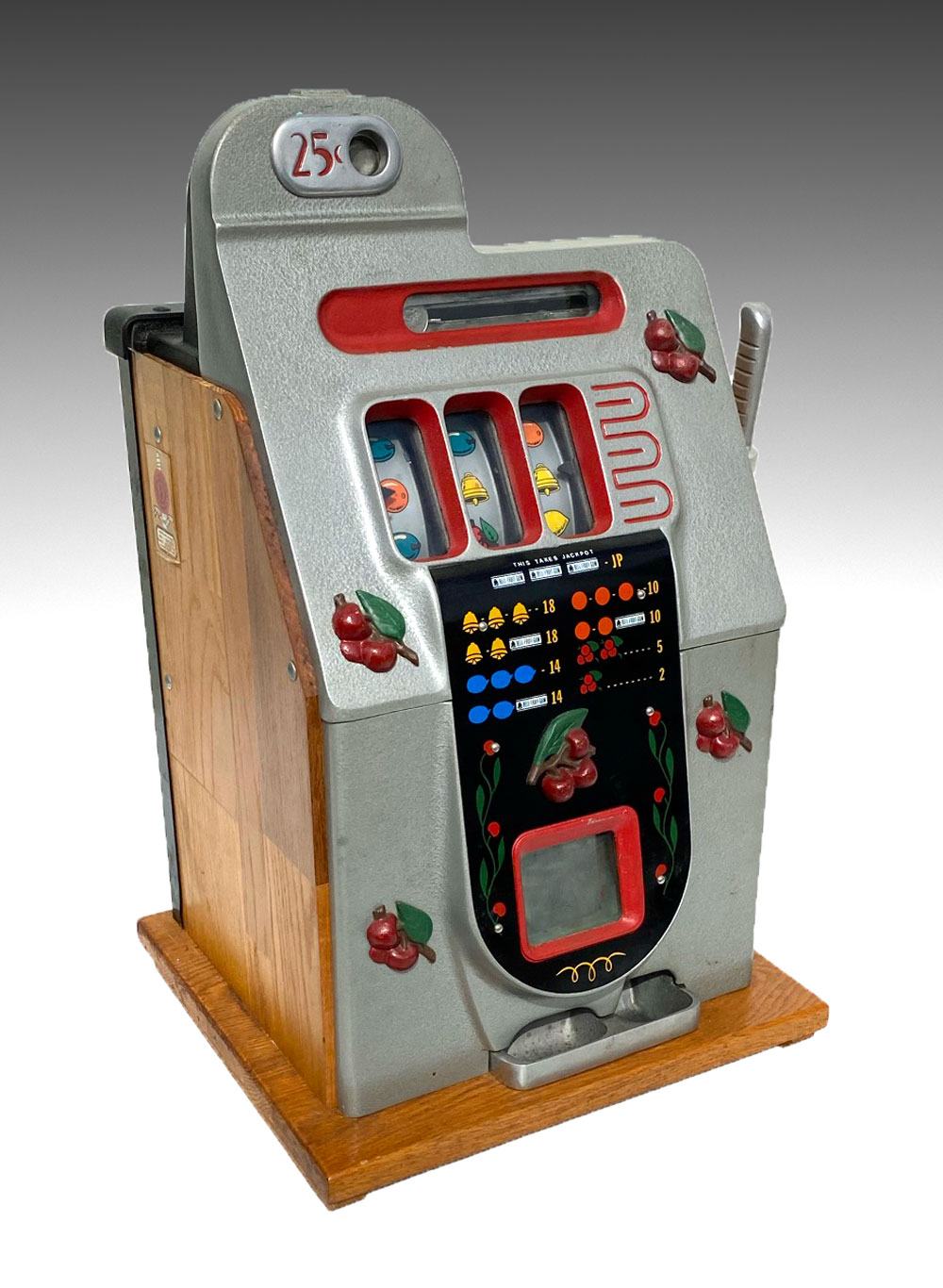 MILLS 25 CENT BLACK CHERRY SLOT