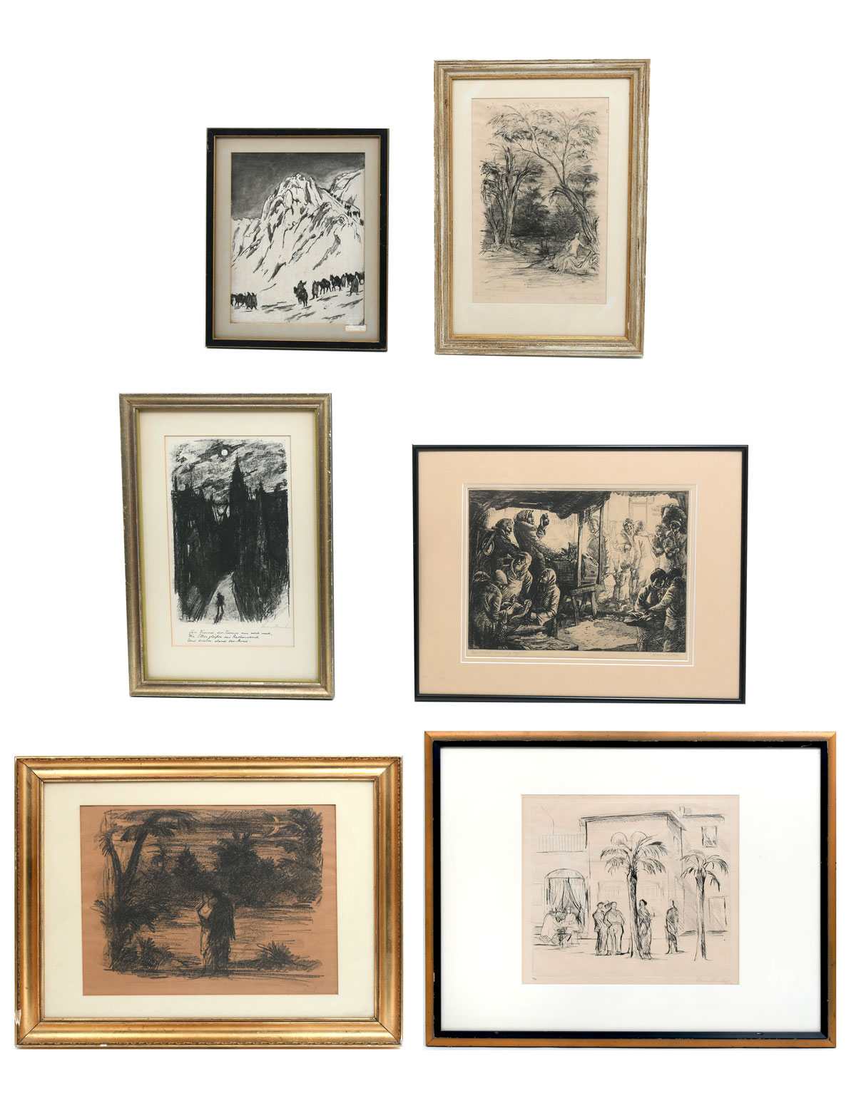 6 PIECE MISCELLANEOUS PRINT LOT  274b84