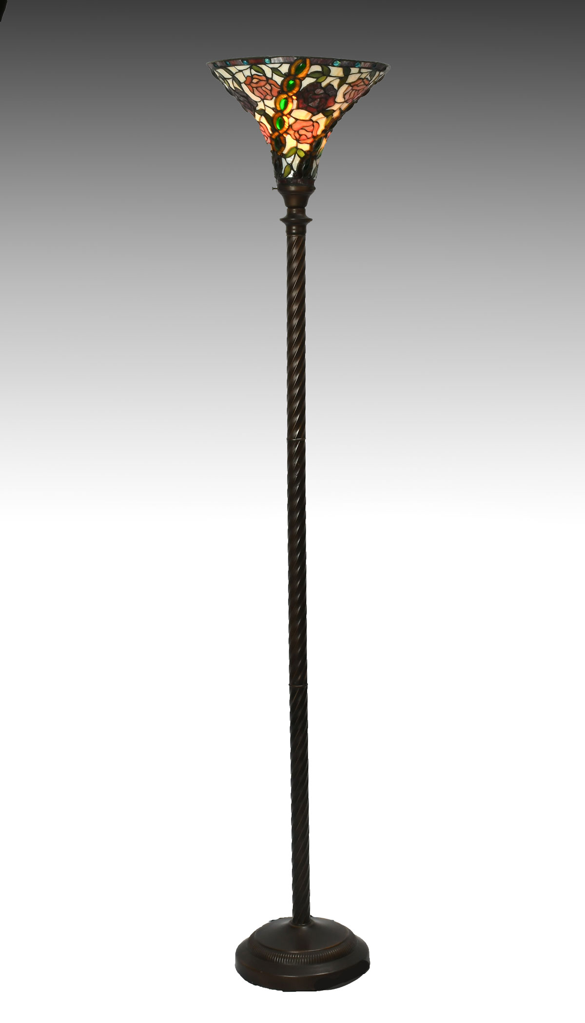 CONTEMPORARY LEADED FLOOR LAMP  274ca1