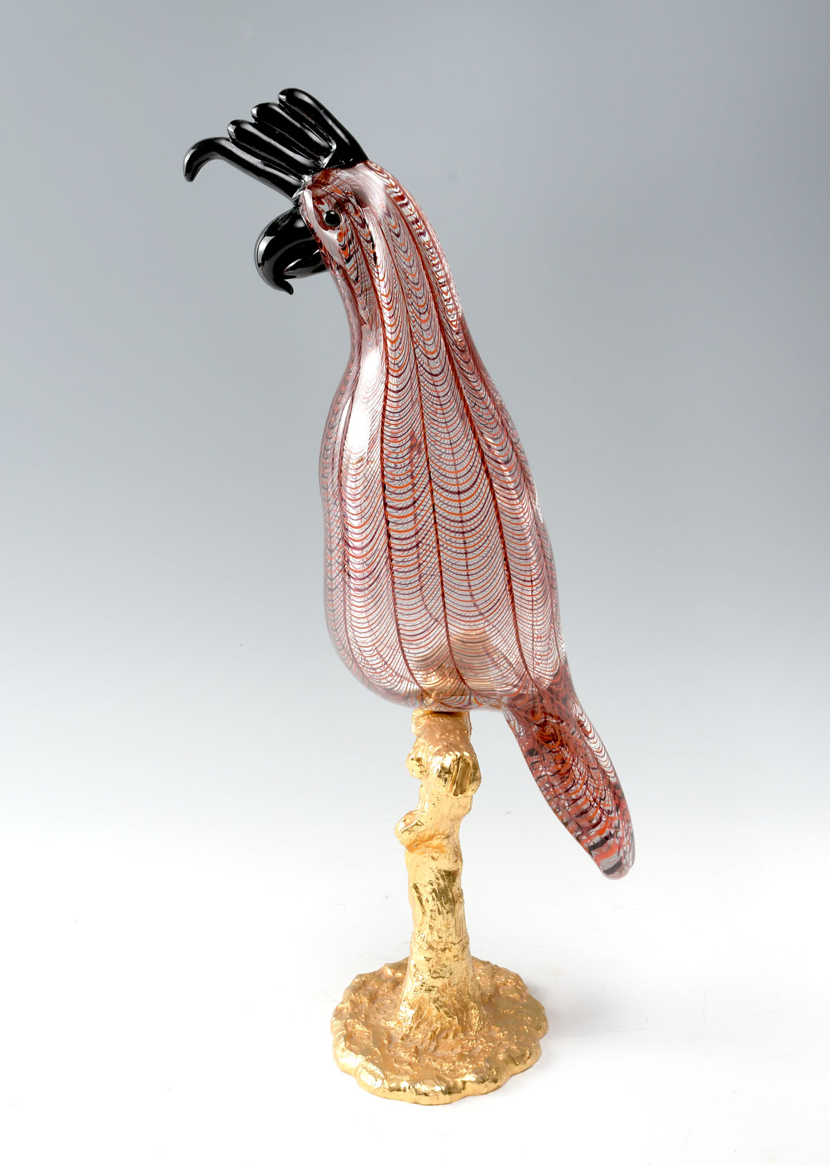 LICIO ZANETTI MURANO ART GLASS PARROT: