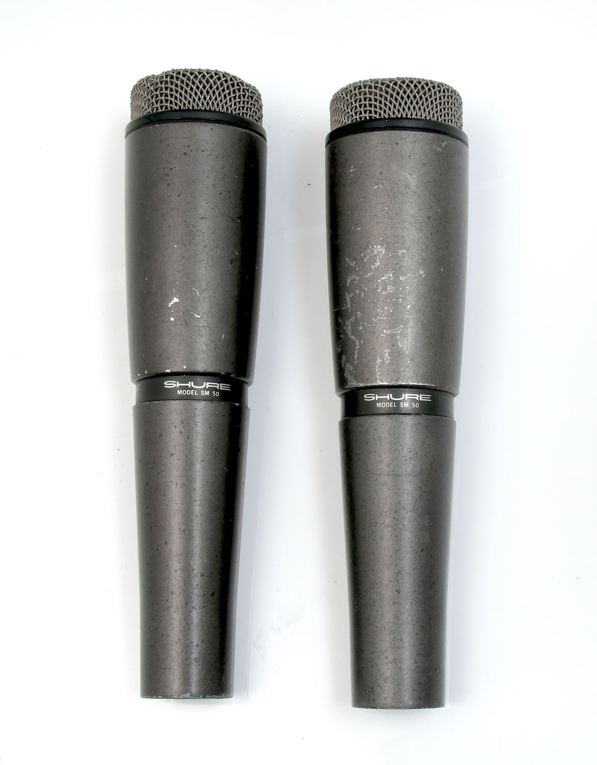 2 SHURE MODEL SM 50 MICROPHONES  275175