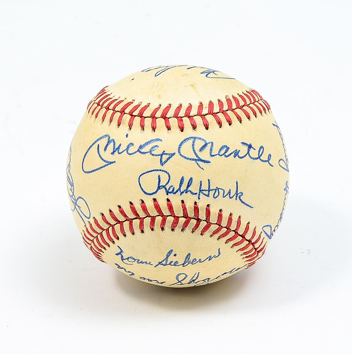 TERRIFIC AUTOGRAPHED YANKEES MLB 27519b