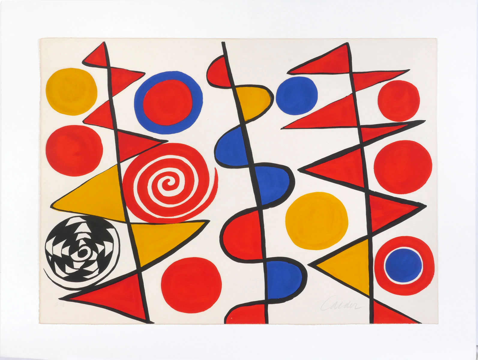 CALDER, Alexander, (American/French,