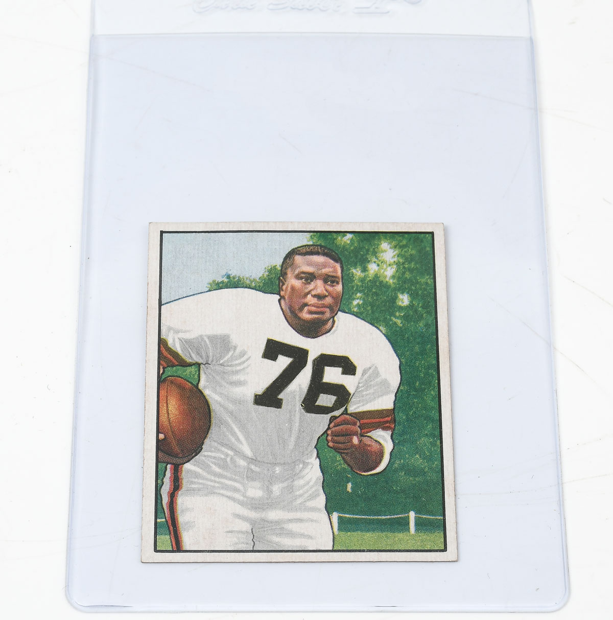 1950 BOWMAN FOOTBALL CARD MARION MOTLEY