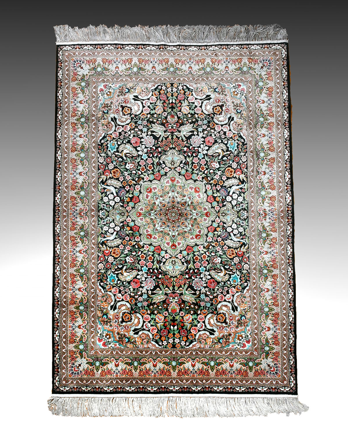 PERSIAN NAIN FINELY HAND KNOTTED