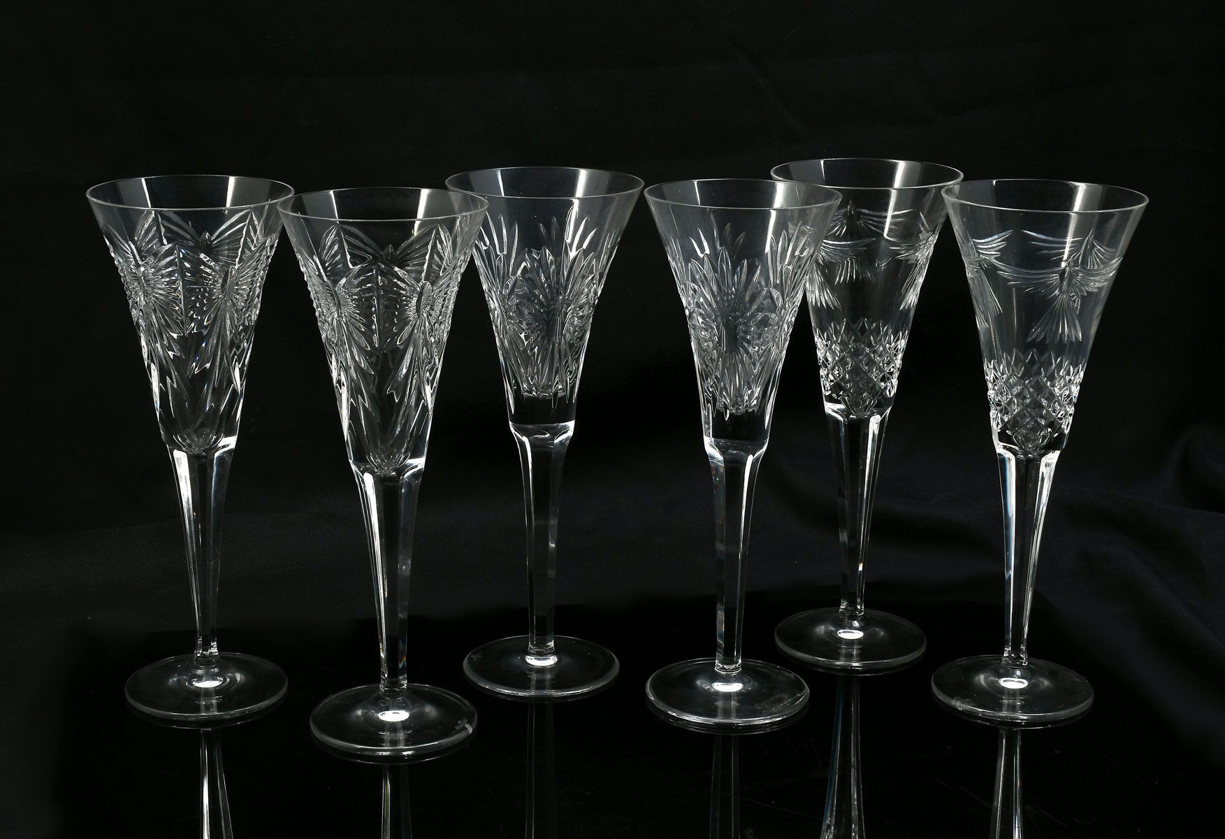 6 PC WATERFORD MILLENNIUM TOASTING 275547