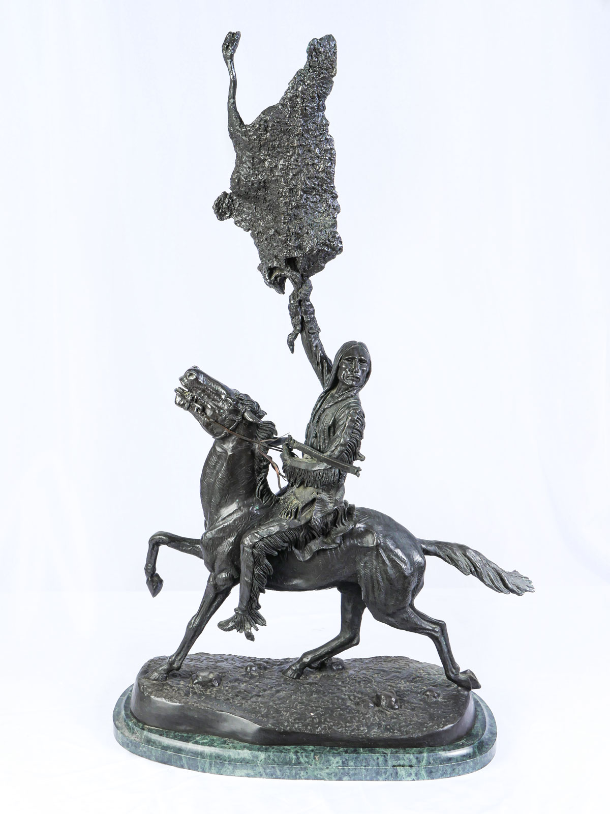 BUFFALO SIGNAL BRONZE AFTER REMINGTON: