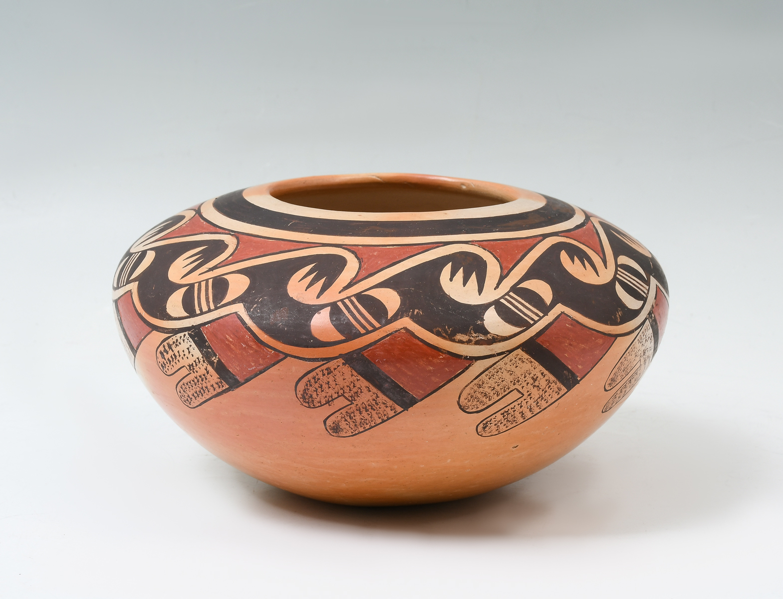 NATIVE AMERICAN HOPI JAR BY FANNIE 275671