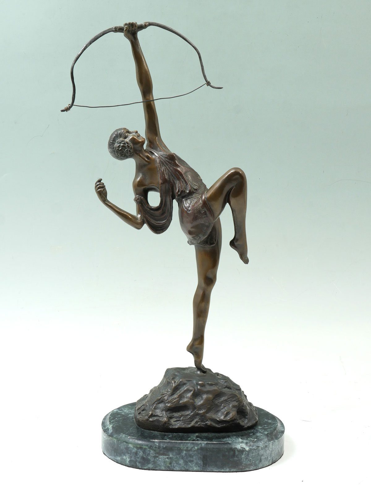 ART DECO STYLE BRONZE ARCHER AFTER