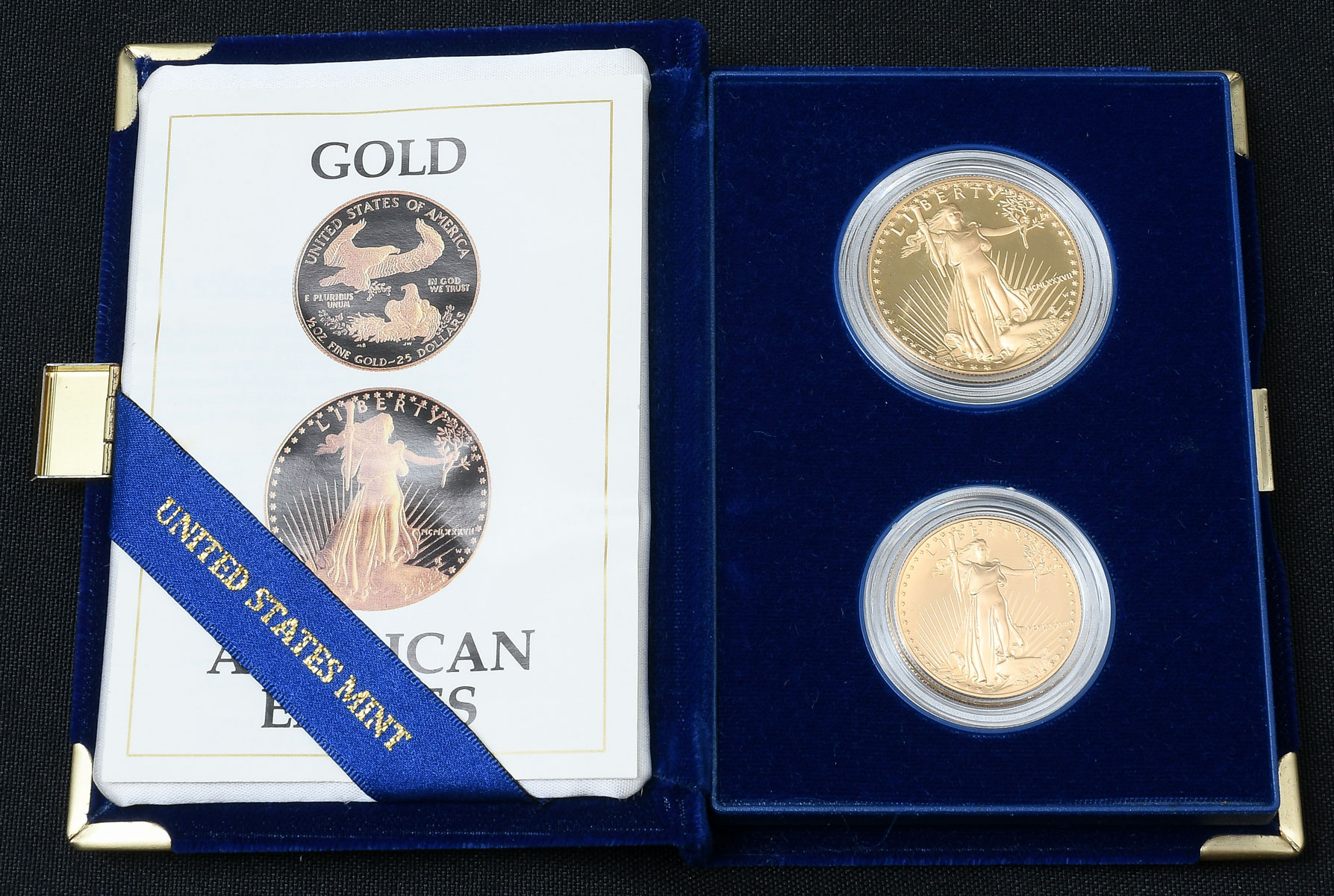 1987 AMERICAN EAGLE PROOF GOLD 27569a