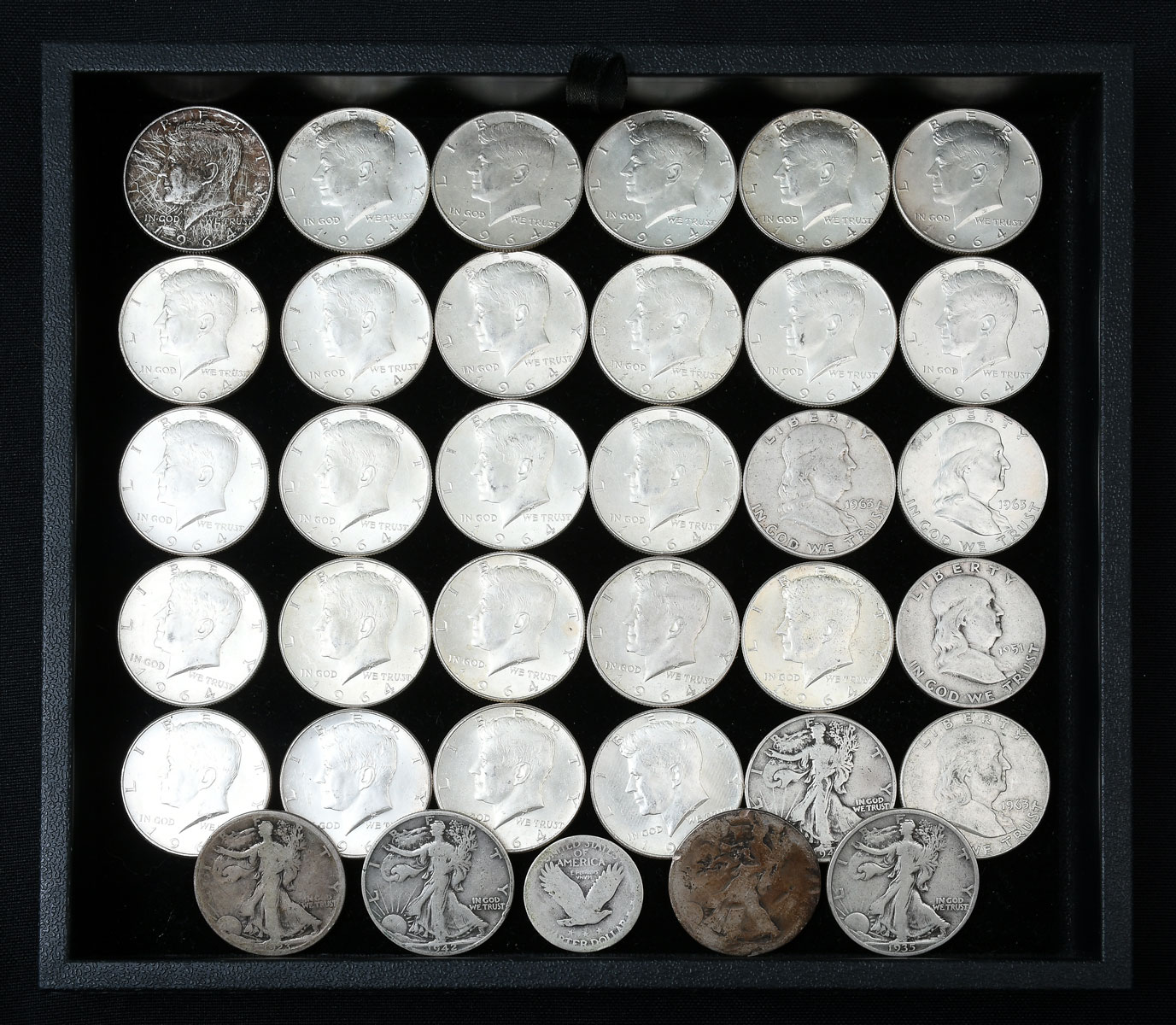 UNITED STATES SILVER COIN COLLECTION  2756aa