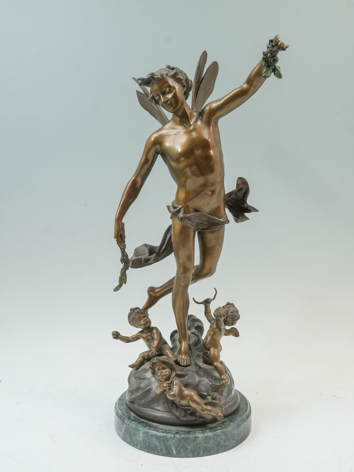 FOREST FAIRY SCULPTURE WITH PUTTI 275863