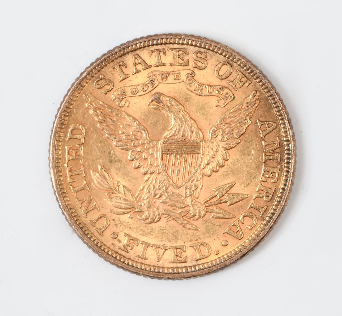 1897 GOLD FIVE DOLLAR LIBERTY HALF EAGLE  2758b7